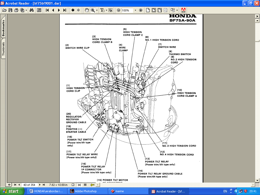Honda bf90 outboard service manual #7