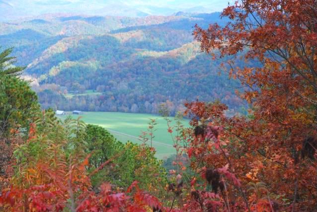 view of the smokies