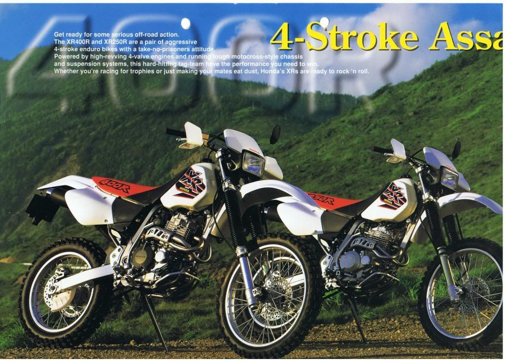 2001 Honda xr400r specs #5