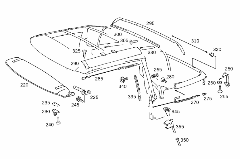 Soft top part MercedesBenz Forum