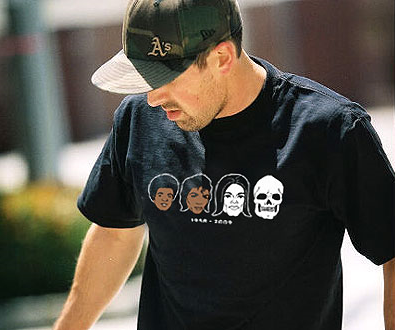 michael jackson death t-shirt