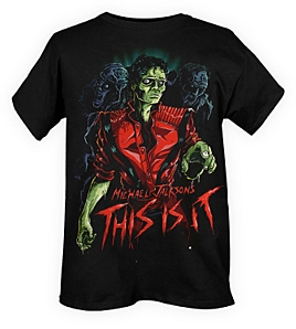 michael jackson thriller t-shirt
