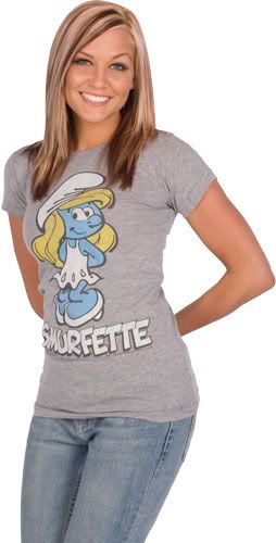 smurfette t-shirt