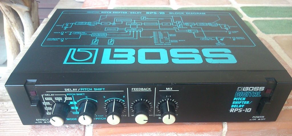 BOSS RPS-10 1980s Vintage Digital Pitch shifter/Delay Micro