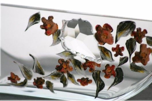 pomysla na prezent wazon krysztal diament swarovski retro vetage dekoracja