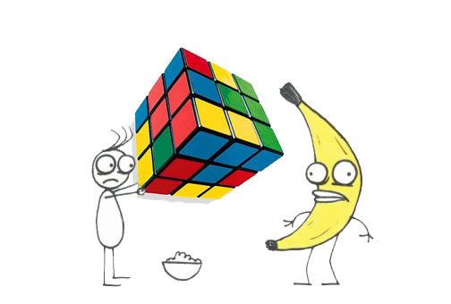 rubix cube,cube,my spoon is too big