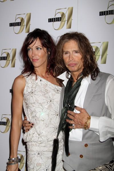 Steven Tyler and Girlfriend Erin Brady Pictures: Studio 54 MGM Grand Las 