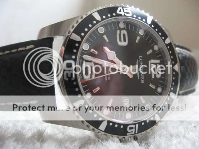 FT: Longines Hydro Conquest automatic black dial stainless steel ...