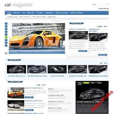 Joomla Template Gavick Car Magazine Joomla Template Gavick Car Magazine